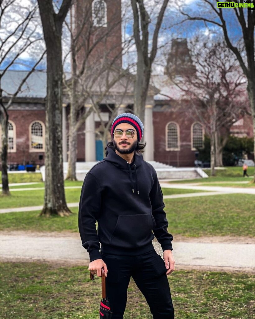 Haroon Kadwani Instagram - Choose wisely what you feed your mind. Harvard University