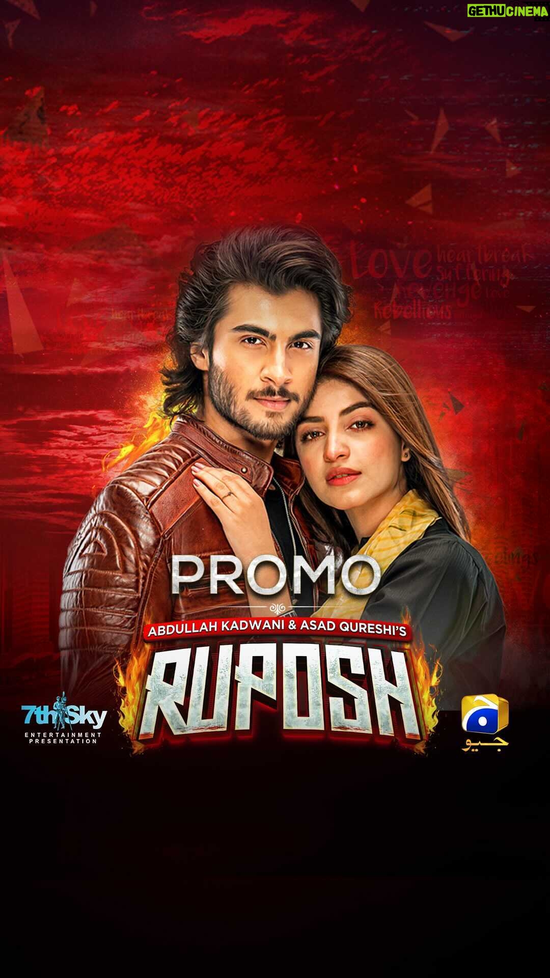 Haroon Kadwani Instagram - #Ruposh - Love, separation and pain. Promo out NOW. #HaroonKadwani #KinzaHashmi @abdullah.kadwani @asadaqureshi @ali.faizan.338 @nooranmakhdoom @harpalgeotv @7thskyentertainment @kinzahashmi @mahmoodaslam.official @sabafaisal.official @hinakhwajabayatofficial @hinakhwajabayatofficial @saife_hasan @raeedmuhammad @aadikhan.official @arisharazikhan.official @zohrehamirofficial @wajhifarookiofficial @mariekhan1 @younus_shafi @umairtariq_ut @adnan_bukhari_ @ahmedbhamofficial @emraanrajput @raoalikhan @manahil.km @ajaymakeuphairartist