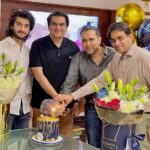 Haroon Kadwani Instagram - Happiest Birthday to my father-like figure, my teacher and my mentor ❤️ Thank you for being someone who I can learn from every single day. May ALLAH shower his countless blessings on you, fulfil your dreams, aspirations and keep this togetherness forever and ever. Love you @asadaqureshi 🌟 @abdullah.kadwani @geomiribrahim