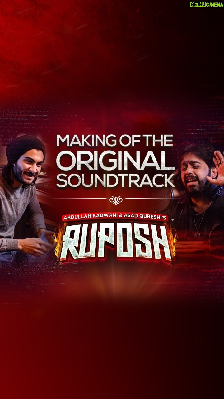 Haroon Kadwani Instagram - Catch me and Wajhi talk about the soulful journey of making the original soundtrack of #Ruposh ❗️❗️❗️ @abdullah.kadwani @asadaqureshi @ali.faizan.338 @kinzahashmi @wajhifarookiofficial @harpalgeotv @7thskyentertainment