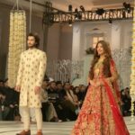 Haroon Kadwani Instagram - A walk to remember 💫 Thank you @officialfahadhussayn for the spectacular show!!! @maramaabroobeauty @bcwpakistan And @kinzahashmi you’re a superstar 🌟