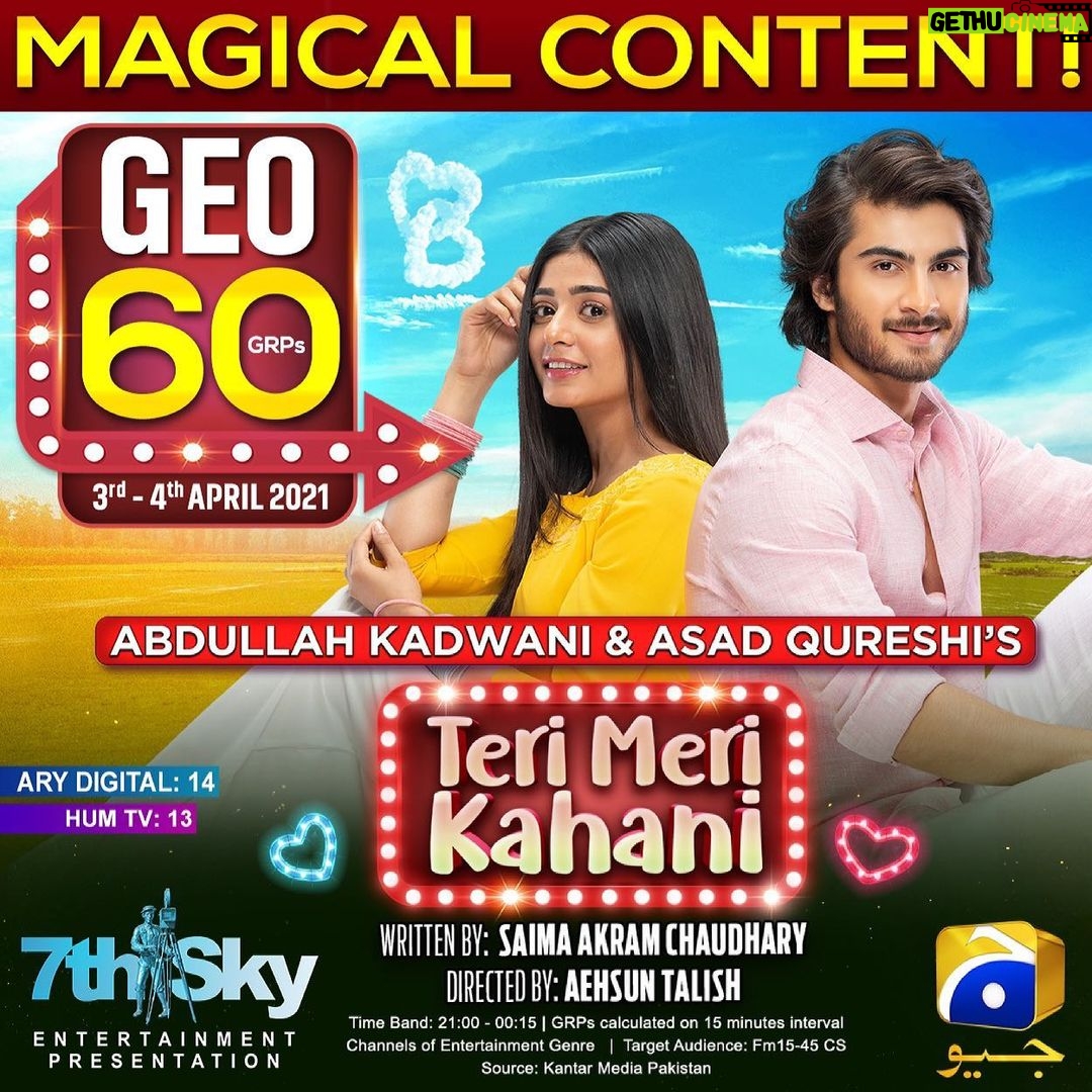 Haroon Kadwani Instagram - Alhumdulillah! Truly humbled and overwhelmed with the love I have received. Thank you so much to every single one of you for the incredible support and prayers 🙏🏻 Couldn’t have possibly asked for more. Much love, HK @asadaqureshi @abdullah.kadwani @harpalgeotv @7thskyentertainment @aehsuntalish @ansari.bushra @usmaanpeeru @javedsheikhofficial @seharkhan_official @saima.akram.chaudhry @mariekhan1 @younus_shafi #TeriMeriKahani