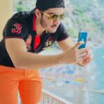 Haroon Kadwani Instagram - What goes behind taking pictures of my siblings vs my picture 🤪 #Positano #Italy #CovoDeiSaraceni #Summer #Summer2019 #OrangeAndBlack #Vacation #Travel #Sunset Positano Centro