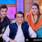 Haroon Kadwani Instagram - #Repost @allpakdramapage ・・・ The renowned celebrity and producer #AbdullahKadwani made a guest appearance with his son on #EhsaasRamzan today hosted by our very own #RabiaAnum ✨ #AbdullahKadwani #HaroonKadwani #GeoEntertainment @harpalgeotv Karachi, Pakistan
