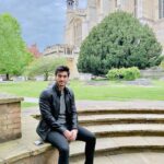 Haroon Kadwani Instagram - Castles and fairytales 🏰 🧚‍♀️ #Windsor #Eton #LondonDiaries Eton College Chapel
