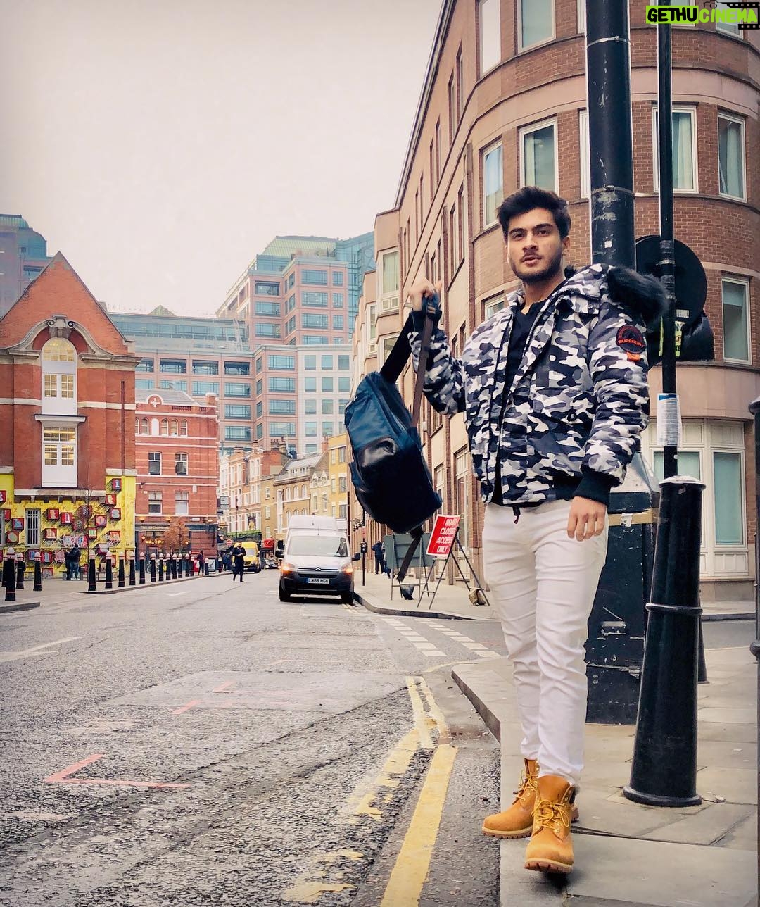 Haroon Kadwani Instagram - Strolling down the streets of London 🌦 United Kingdom