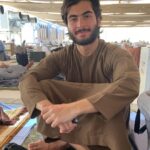 Haroon Kadwani Instagram - At the home of my beloved Prophet Muhammad ﷺ In solitude for the next 10 days 🤲🏻 Keeping you all in my prayers 💙 Al-Masjid Al-Nabawi Madinah Munawwarah
