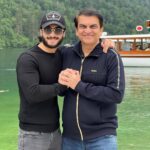 Haroon Kadwani Instagram - Happy Birthday to my pillar of strength. You inspire me to become stronger everyday. Your hard work and dedication is beyond belief and your strive to perfection is unmatched. He calls himself a man of relationships - and to this day credits his mother for everything that he has achieved. I hope I can live up to your unnumbered expectations Dad! 😆❤️🥇 Love you, your super proud beta 🤍 Königssee, Bayern, Germany