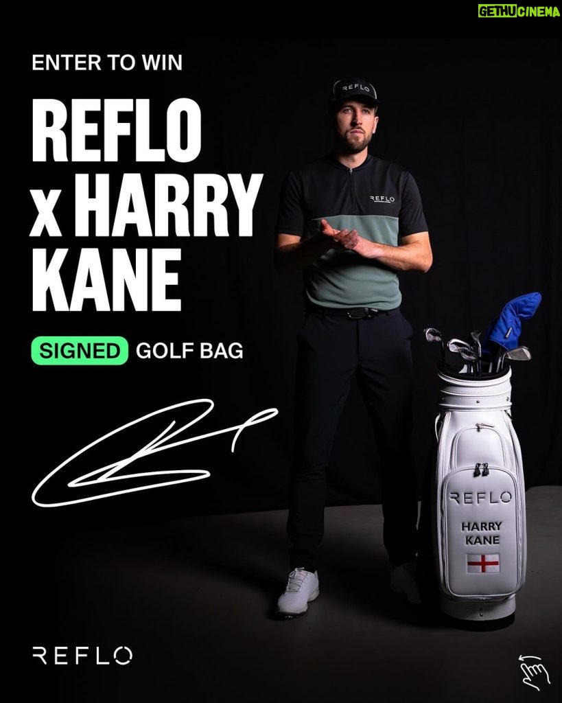Harry Kane Instagram - 🚨 COMPETITION TIME 🚨 To celebrate me becoming a @refloofficial ambassador, I’m giving one of you the chance to win my bespoke and signed golf bag. All you have to do to enter is: 1. Like the post 2. Tag a friend in the comments 3. Follow @refloofficial EXTRA ENTRY if you share this post on your Stories. Competition ends at 23:59 GMT on Sunday 3rd March 2024 and winners will be announced on Monday 4th March 2024. Good luck! Full T&Cs apply. #TeamReflo