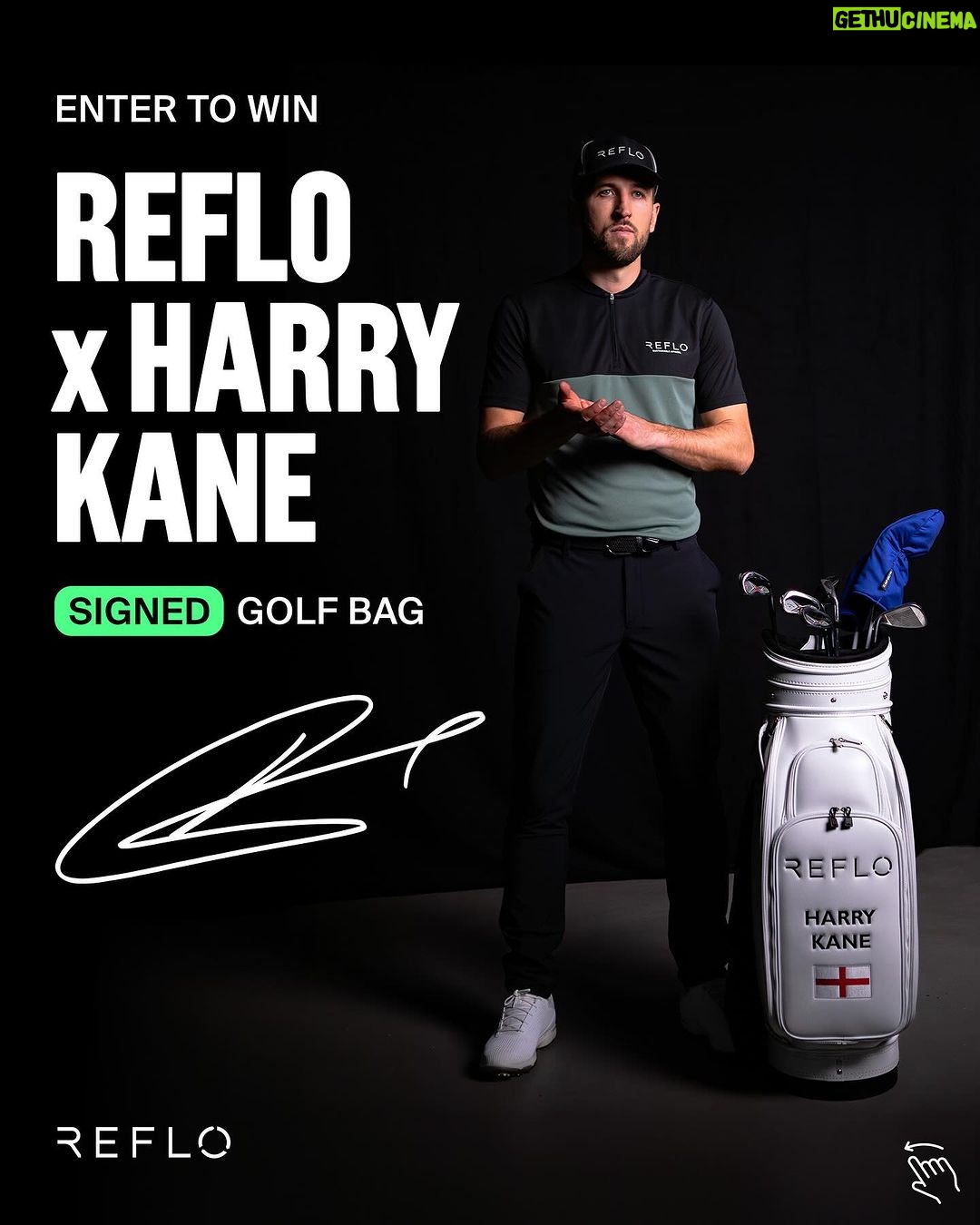 Harry Kane Instagram - π¨ COMPETITION TIME π¨ To celebrate me becoming a @refloofficial ambassador, Iβm giving one of you the chance to win my bespoke and signed golf bag. All you have to do to enter is: 1. Like the post 2. Tag a friend in the comments 3. Follow @refloofficial EXTRA ENTRY if you share this post on your Stories. Competition ends at 23:59 GMT on Sunday 3rd March 2024 and winners will be announced on Monday 4th March 2024. Good luck! Full T&Cs apply. #TeamReflo