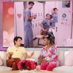 Harry Shum Jr. Instagram - •From GETTING SERVED to GREY’S• w/ the delightful @iamjhud on her new show @jenniferhudsonshow airs today! #greysanatomy PhotoCred: Chris Millard/ Warner Bros. Warner Bros Studios