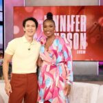 Harry Shum Jr. Instagram - •From GETTING SERVED to GREY’S• w/ the delightful @iamjhud on her new show @jenniferhudsonshow airs today! #greysanatomy PhotoCred: Chris Millard/ Warner Bros. Warner Bros Studios