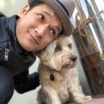Harry Shum Jr. Instagram - ☁️ Miss you Chuckie ☁️