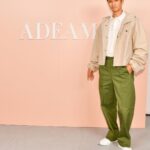 Harry Shum Jr. Instagram - What a delight to see the new designs from @hanakomaeda x @adeam this year. Supporter of forward thinking designs and love of movement - in particular to dance as Hanako featured in her show. Thank you for letting me lace up in @adeamichi to attend the exhilarating show! #fashionweek Styled by @warrenalfiebaker & groomed by @jessica_o_