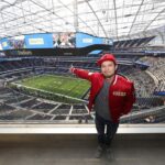 Harry Shum Jr. Instagram - Ready to be entertained!!!! And by entertained I mean a @49ers WIN!!! #ninergang @levis #FTTB #OutofHibernation