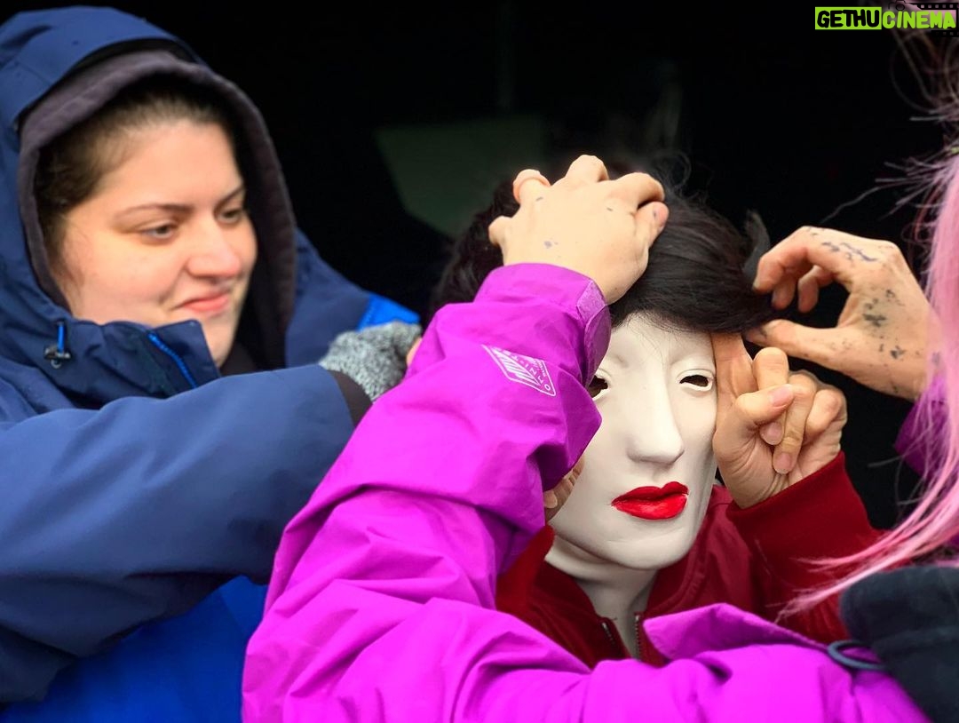 Harry Shum Jr. - 122.7K Likes - Thank you to all the brave ones for watching and sharing your crazy theories! Swipe for proof that we weren’t short of any fun while making our little thriller. BTS for BSI #BroadcastSignalIntrusion Available NOW to buy or rent on @amazonprimevideo @appletv @fandango and other digital platforms. @jacobgentry @itskelleymack @darkskyfilms