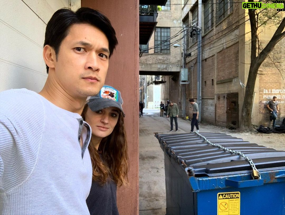Harry Shum Jr. - 122.7K Likes - Thank you to all the brave ones for watching and sharing your crazy theories! Swipe for proof that we weren’t short of any fun while making our little thriller. BTS for BSI #BroadcastSignalIntrusion Available NOW to buy or rent on @amazonprimevideo @appletv @fandango and other digital platforms. @jacobgentry @itskelleymack @darkskyfilms