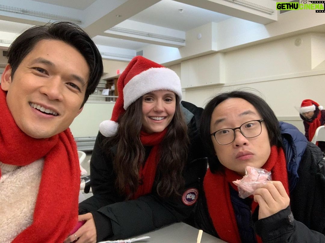 Harry Shum Jr. - 250.7K Likes - UPDATE: Number ONE movie in the world on @netflix !!! These two (@funnyasiandude & @nina) are brilliant in this movie and I had the pleasure of playing a douche just like my mom raised me in an alternate universe. Made me extremely happy to work with another fellow Tico, our director @hximenez who killed it. Love to @itsmaryveee who assembled an amazing cast and crew! Tis’ the season! Enjoy again and again! #lovehard
