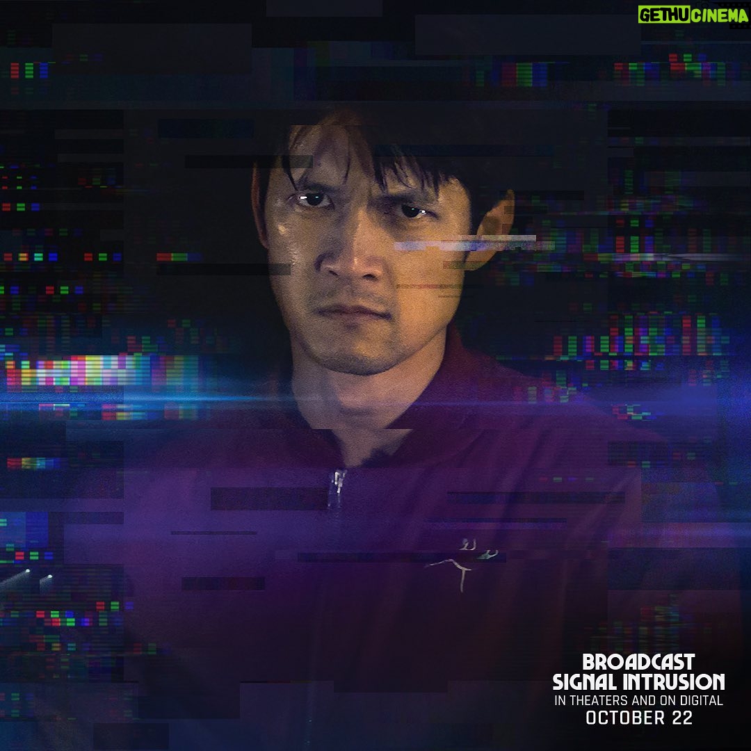 Harry Shum Jr. Instagram - Just follow the tapes they said… 📼 BROADCAST SIGNAL INTRUSION in theaters and on digital — October 22nd.