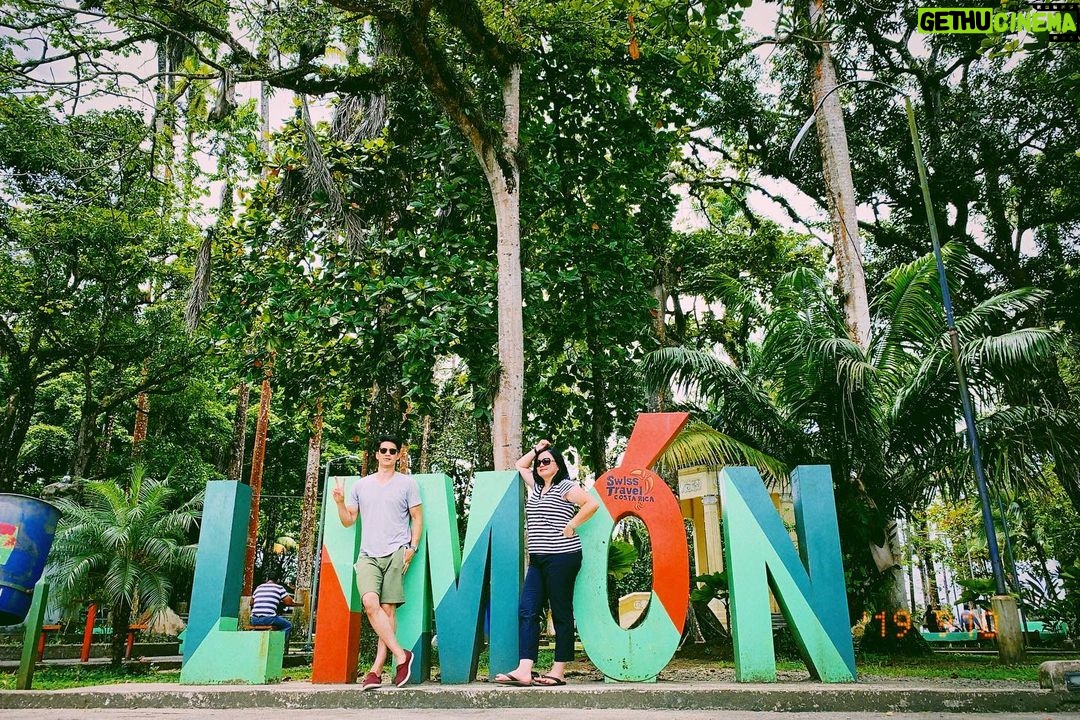 Harry Shum Jr. Instagram - #TBT Visité Limón con mi hermana. ¡Pura Vida! Limón Centro