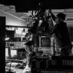 Harry Shum Jr. Instagram - Our DP Scott Thiele zooming in to make sure I used conditioner on my hair that morning. #BroadcastSignalIntrusion #BTS Chicago, Illinois