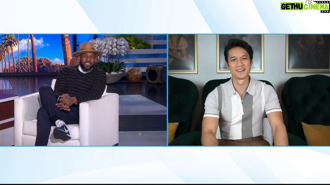 Harry Shum Jr. - 65.7K Likes - I’ll be on @theellenshow tomorrow chatting with my long time friend @sir_twitch_alot talking about our cringey blonde hair days, getting fired from doing extra work and @allmylifemovie