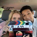 Harry Shum Jr. Instagram - BTS: Behind the Scenes fun for @allmylifemovie releasing in theaters tomorrow December 4th! (PVOD later this month) We hope you enjoy it as much as we enjoyed making it! #allmylifemovie #allmylife #newmovie @universalpictures