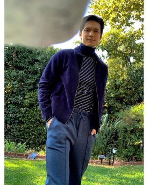 Harry Shum Jr. Instagram - First full day of press for @allmylifemovie in the zoom era, reaching journalist around the world all from the corner of my house. What a crazy time but the feedback for the film has been amazing so far! Was pumped to see the rest of our amazing cast & kick it with @jessica_rothe for the day via pixels. Thanks to my incredible team and the stone cold photographer called “timer” 😂 (Shelby took ☝️tho) @warrenalfiebaker @andreapezzillo @marissaupchurch @nicoleperna @imprintpr