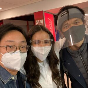 Harry Shum Jr. Instagram - Like @funnyasiandude said...we made a movie during the pandemic and made it out safely. All the great work @itsmaryveee and the team did to keep us all safe and finish production without a hitch.  Back home!!! #lovehard