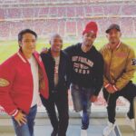 Harry Shum Jr. Instagram - Boys trip out to the bay to support our @49ers and had an epic time even tho we fell short. Too many heart attacks throughout the game. The last video “cot damnit” 😂 Those last 3 seconds!!!! Thank you @levis for hosting! Levi's Stadium