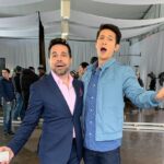 Harry Shum Jr. Instagram - BTS: Behind the Scenes fun for @allmylifemovie releasing in theaters tomorrow December 4th! (PVOD later this month) We hope you enjoy it as much as we enjoyed making it! #allmylifemovie #allmylife #newmovie @universalpictures