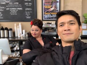 Harry Shum Jr. Instagram - BTS: Behind the Scenes fun for @allmylifemovie releasing in theaters tomorrow December 4th! (PVOD later this month) We hope you enjoy it as much as we enjoyed making it! #allmylifemovie #allmylife  #newmovie @universalpictures