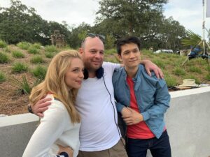 Harry Shum Jr. Instagram - BTS: Behind the Scenes fun for @allmylifemovie releasing in theaters tomorrow December 4th! (PVOD later this month) We hope you enjoy it as much as we enjoyed making it! #allmylifemovie #allmylife  #newmovie @universalpictures