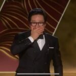 Harry Shum Jr. Instagram - FINALLY getting their due. Their patience, their undeniable talents, and their kindness makes this all the more special. CONGRATS on a new chapter @kehuyquan & @michelleyeoh_official #goldenglobes #everythingeverywhere