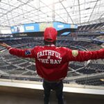 Harry Shum Jr. Instagram - Ready to be entertained!!!! And by entertained I mean a @49ers WIN!!! #ninergang @levis #FTTB #OutofHibernation