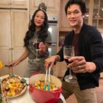 Harry Shum Jr. Instagram - Been storing up recipes and we’ve never been more ready to host group dinners again. Partnering up with Moët Hennessy to celebrate the holidays!  Extending an invite to you for a chance to win a virtual cocktail experience with me, benefiting @ThePeopleConcern. Visit http://holidaywishshop.com for details! @MoetHennessy #HolidayWishShop