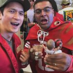 Harry Shum Jr. Instagram - Poetic season not only for Brock Purdy but for the whole @49ers organization!!! Last pick in the draft to the SUPERBOWL!! I did lose some years watching the first half tho 😭 #FTTB #DoItForTheBay Levi's Stadium