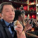Harry Shum Jr. Instagram - I had the pleasure of hanging with @thejameshong @theacademy who is now my fav grandpa. From his googly eyed tux, to dancing for the crowd, to him whispering in my ear to cradle him and sing him a lullaby during an interview, to having @samuelljackson fanboying over him on how he is going to catch up to his IMDB filmography count, to him eating his self packed sandwich and pre-cut apples during the ceremony, to sipping on a martini (that he went to the bar and ordered himself) and to finally seeing him with an Oscar just made my damn night. He’s a national treasure. 94 and living his best life.