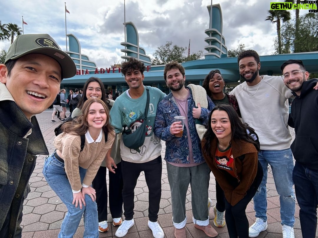 Harry Shum Jr. - 82.7K Likes - Prepping the birthday boy @niko_terho to meet Mickey!