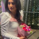 Harshika Poonacha Instagram – All the best #konto 🥰 rule the world @kontorlooks Bangalore, India