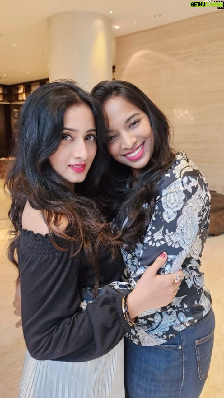 Harshika Poonacha Instagram - From being friends to family.🤗🫠🫶🧿 We have definitely come a long way. .!❤️ . . . Captured by the best @bhuvann_ponnannaa_official 💕