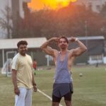 Harshvardhan Rane Instagram – Back on track 🏃🏻‍♂️
with @sadashivathcoach sir
#Sprint