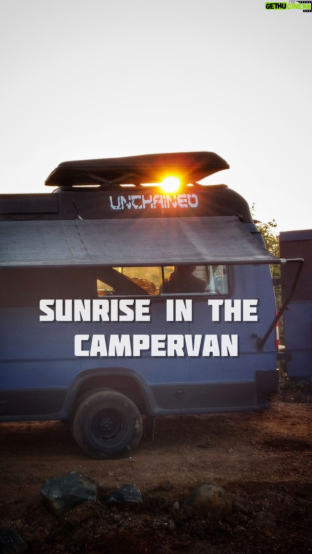 Harshvardhan Rane Instagram - Best mornings are 16 degrees cold 🌅 #CamperVan Life #Unchained
