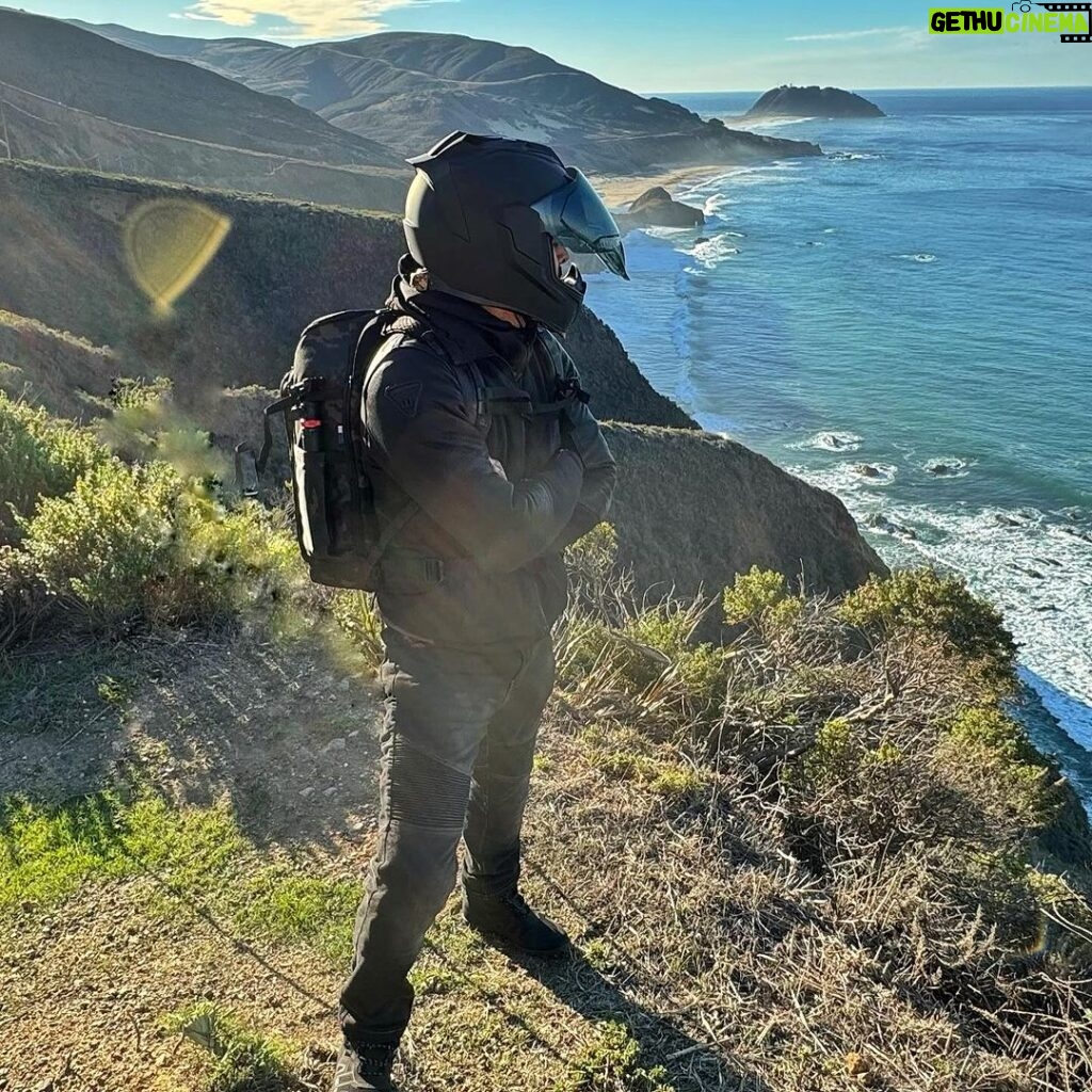 Harshvardhan Rane Instagram - #LosAngeles to #BigSur and back! #PacificCoastHighway #California #Shotgun650