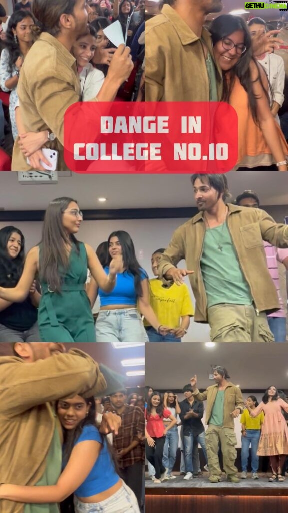 Harshvardhan Rane Instagram - Now heading to college no.10 ! Thank you @nmims.navimumbai ♥️ Thank you for the ‘psych’ interaction 🤫 #DANGE