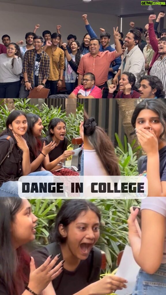 Harshvardhan Rane Instagram - Cannot explain the love, for #DANGE in #UPGcollege ♥️ Thank you @upgasc_official , am grateful!