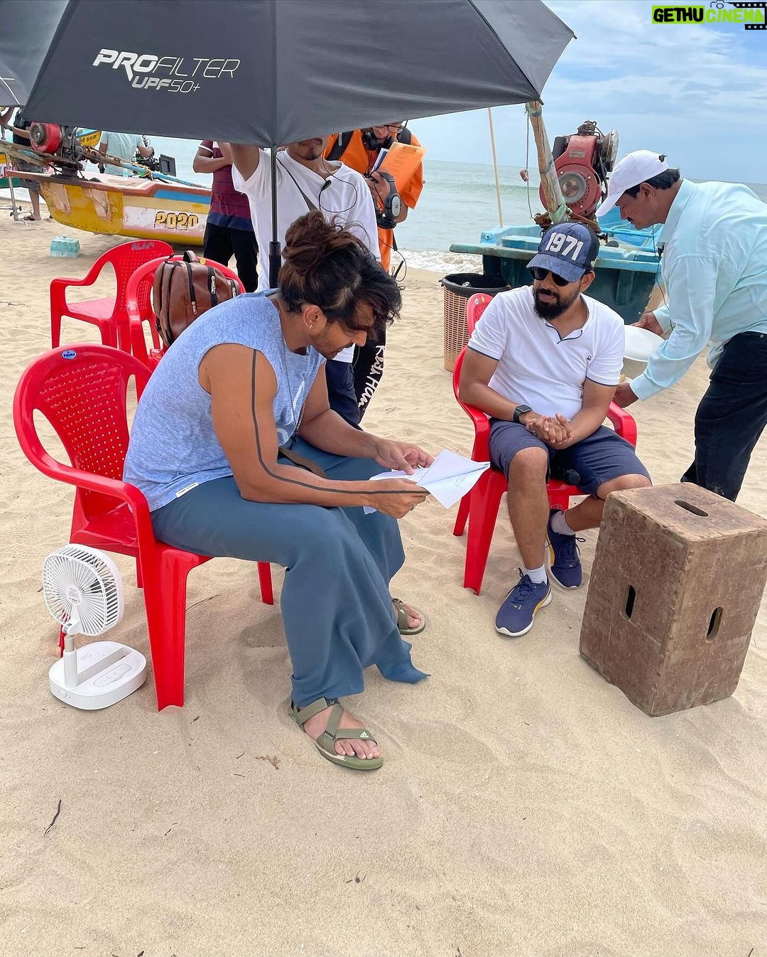 Harshvardhan Rane Instagram - Thank you to the sculptor/teacher/boss/master/saviour @bejoynambiar Sir! For 1. Showing me my characters smile (he discussed 19 types of smiles and chose one for Xavier) 2. Giving me a reason for why Xavier is holding back and how much can you push him! 3. Explaining to me what is xavier’s dominant emotion and how does he diffuse a surge. 4. Telling me which mythology character does xavier resemble and how can we set him up in this vibrant new world. 5. Giving me the logic behind his research paper on treating depression. …this list is endless Sir, i can thank you all day, but when i read a review which sounds like how you sounded 2 years ago on a phone call and innumerable character arch discussions, i cant help but tell people the kind of detailing you do for each character, each shot, each beat! Forever fan! Pali and now Xavier!