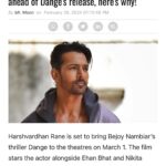 Harshvardhan Rane Instagram - 4 days left to watch #DANGE in a theatre far from you! Shirt - @koytoyboy Denims - @zara Rings - @thebrocode.in Styled - @gopikagulwadi With - @priyankaa.a_91 HMU - @juveria_k