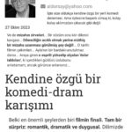 Hasan Can Kaya Instagram - Tüm film ekibi olarak çok teşekkür ederiz ATİLLA DORSAY ❤️ Çok mutlu olduk.. Kendi adıma ilk filmimde büyük ustadan bunları okumak, festivalde ödül almak gibi..