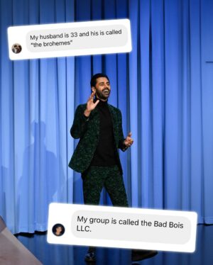 Hasan Minhaj Instagram - i hear you my fellow broskis, ellen degenerates, brohemes, and bad bois LLC. plz add me to your group chat asap ty.